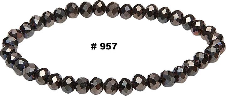 Immagine prodotto Leyda Bracciale con cristalli di zirconia cubica (Cristalli di ciconia)