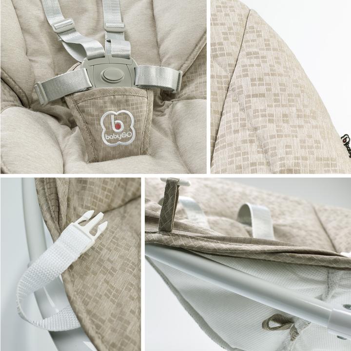Actual product image BabyGo Swing beige