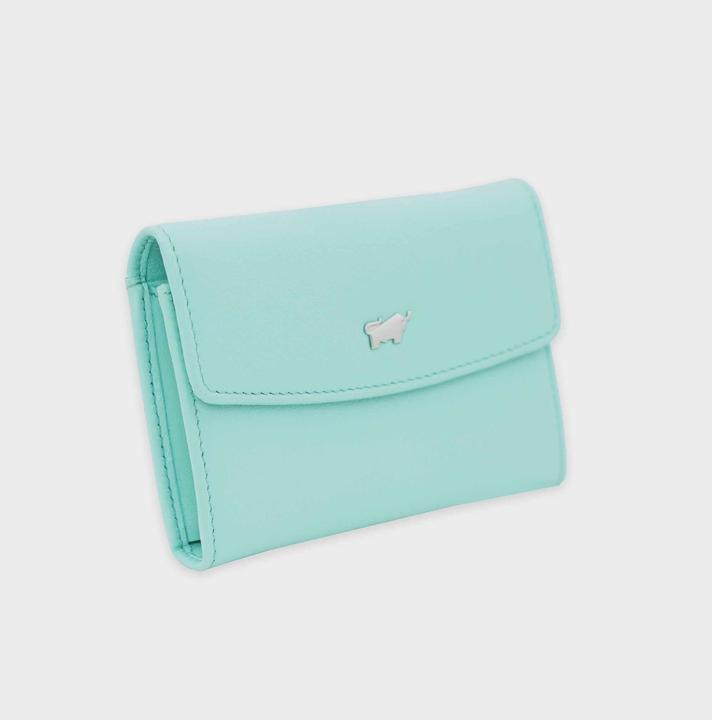 Actual product image Braun Büffel Joy wallet RFID protection leather 10.5 cm