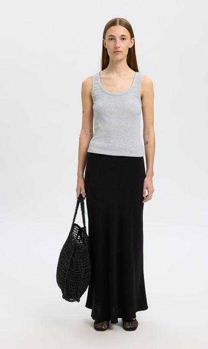 Image du produit Selected Femme Slfviva-Lena Hw Ankle Skirt Noos (34)