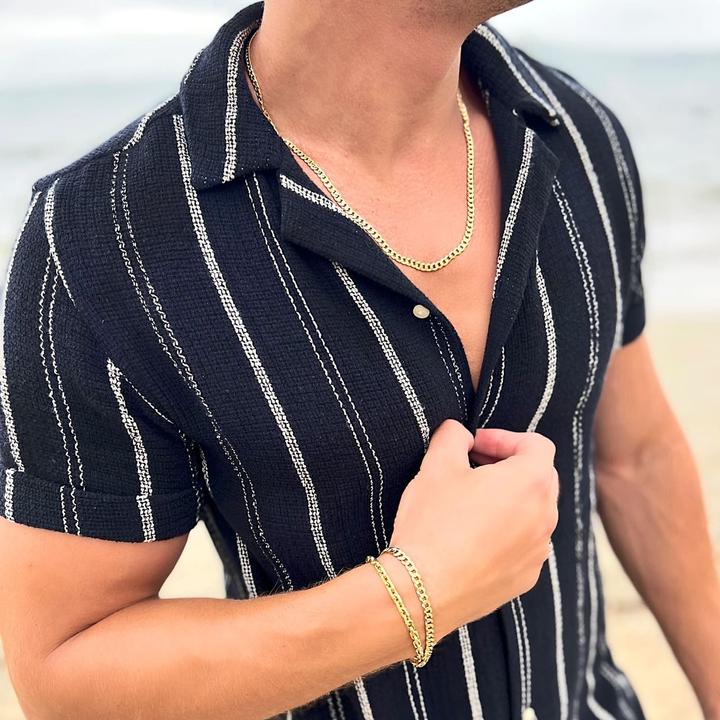 Immagine prodotto Candy Collana Hemera con catena a cordoncino da 4,9 mm, argento 925, placcata oro (Placcato oro 18k, Argento 925, 60 cm)