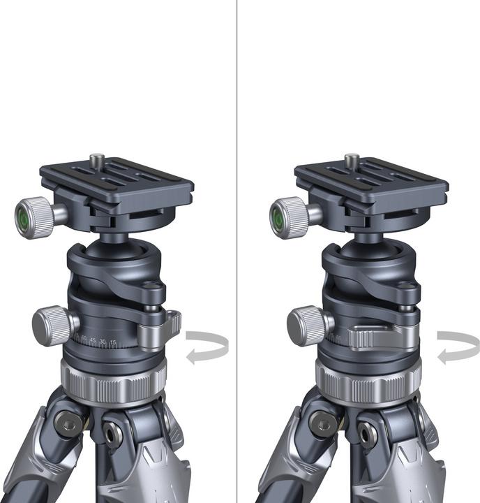 Actual product image SmallRig Lightweight Travel Tripod AP-02 4222B (Metal)