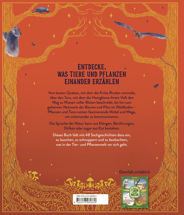 Actual product image Ravensburger Die Sprache der Natur - ein Sachbuch über Tiere und Pflanzen für Kinder ab 4 Jahre 48 zauberhafte (German, Gabby Dawnay, Karin Ehrhardt, Margaux Samson Abadie, 2025)