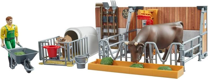 Image du produit Bruder Étable avec vache et veau