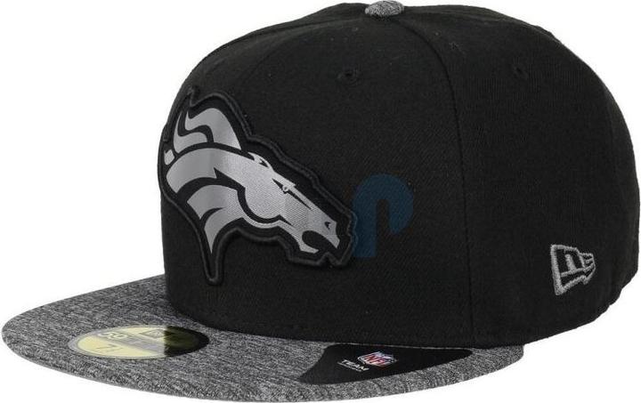 Produktbild New Era NFL - Denver Broncos - Grey Collection 59Fifty Cap schwarz 7 1/8 (56)
