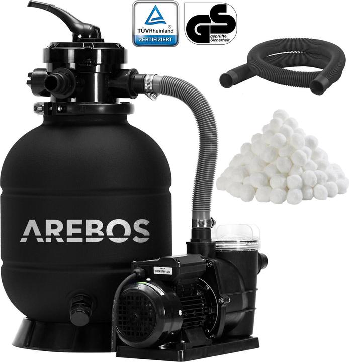 Image du produit Arebos Système de filtre à sable, y compris les balles de filtre