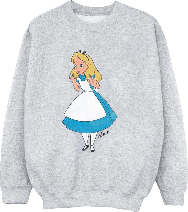 Disney Mädchen Alice im Wunderland Klassisches Alice Sweatshirt
