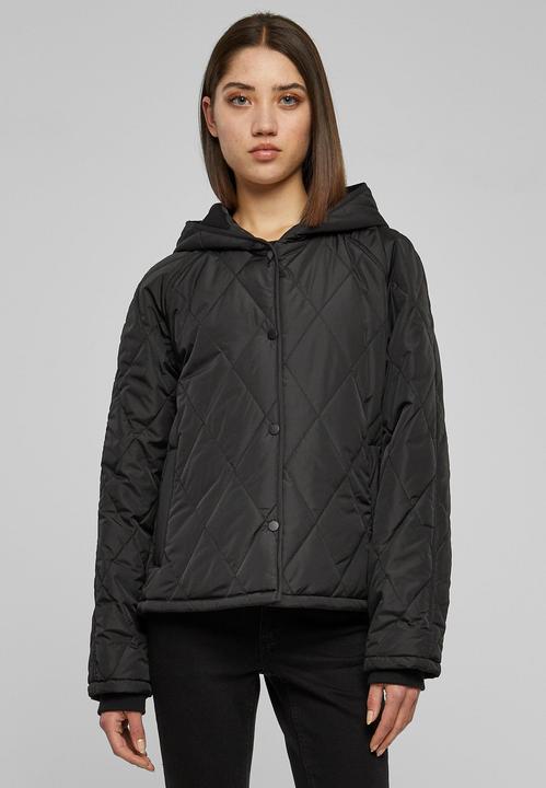 Image du produit Urban Classics Ladies Oversized Diamond Quilted Hooded Jacket (5XL)