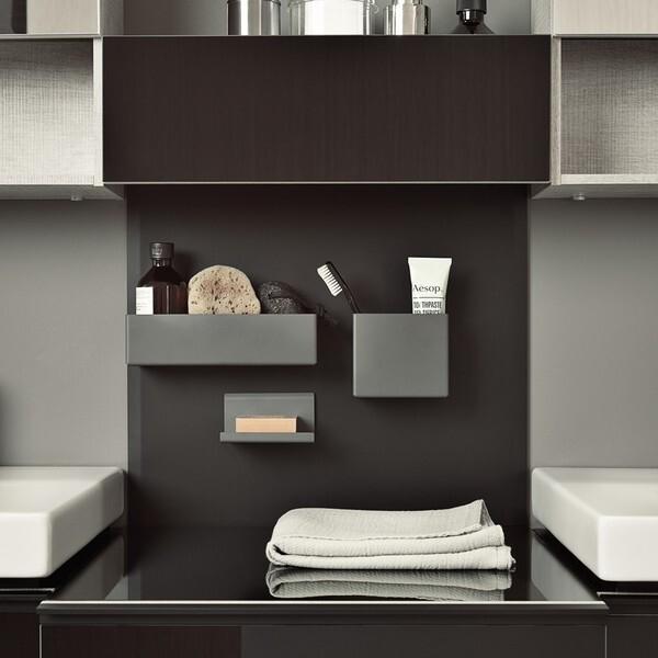 Image du produit Geberit Acanto kit paroi magnétique 500649, 499x388x75mm