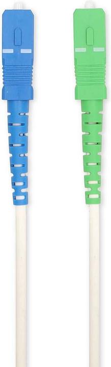 Produktbild Nedis Glasfaser-Netzwerkkabel | SMF (Single Mode Phase) | SC/APC | SC/UPC | 100 Gbps | 6.00 m | Weis (6 m)