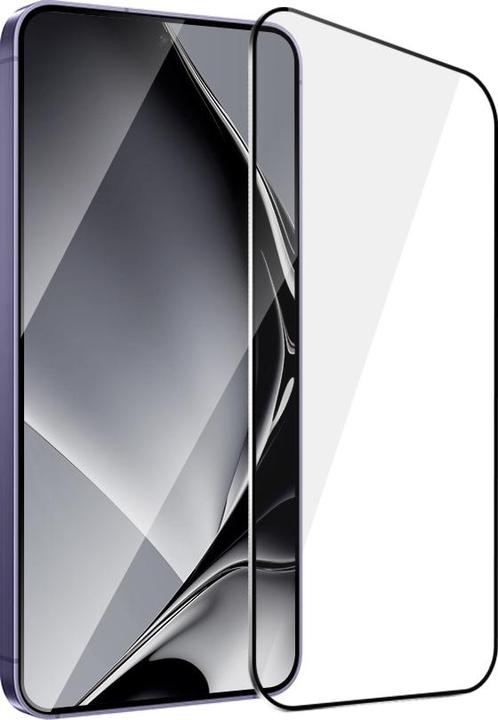 Produktbild OEM Gehärteter Glasmetallrahmen für Samsung Galaxy S24 Plus schwarzer Rahmen (Galaxy S24 Plus)