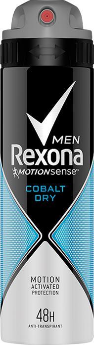 Image du produit Rexona Cobalt sec (Spray, 150 ml)