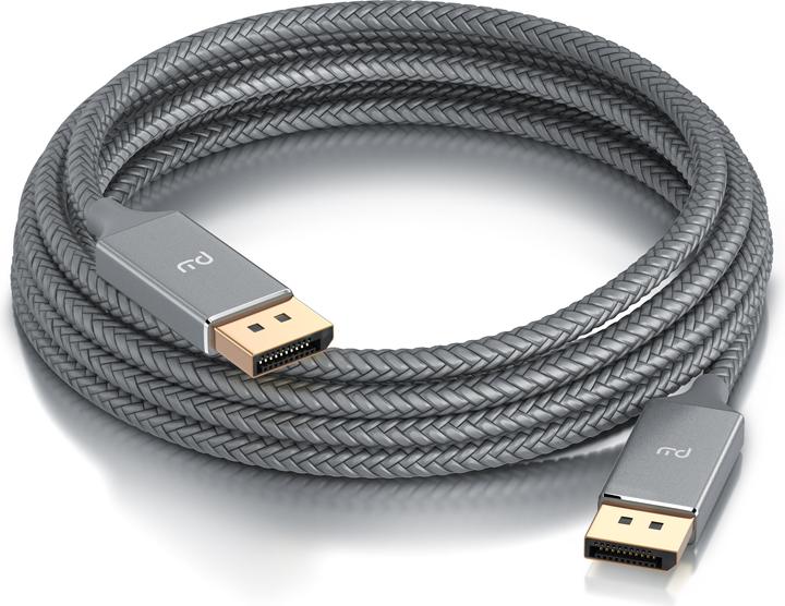 Produktbild Primewire DisplayPort Kabel, DP 1.2, Verbindungskabel 4K 3840 x 2160 @ 60 Hz / 2K @ 120Hz für Monitor (5 m, DisplayPort)