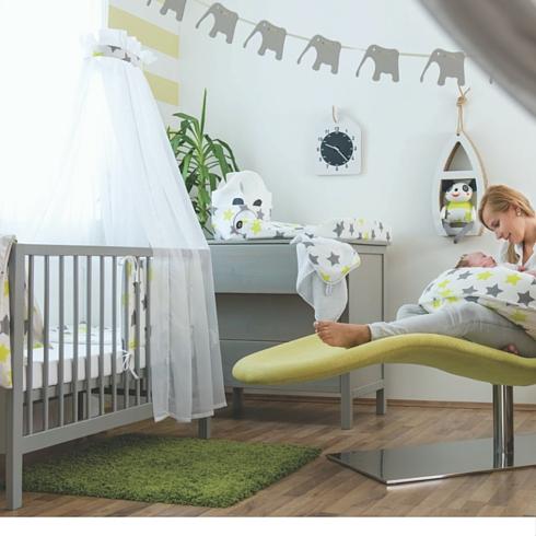 Produktbild Zewi Nestchen 32x210 lime Stars
