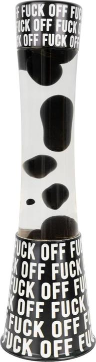 Actual product image Fisura Lava Lamp TOWER Fuck off (E14)