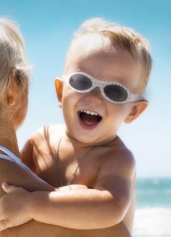 Image du produit Dooky Lunettes de soleil Banz Baby Perfect Peach, 0-2 ans