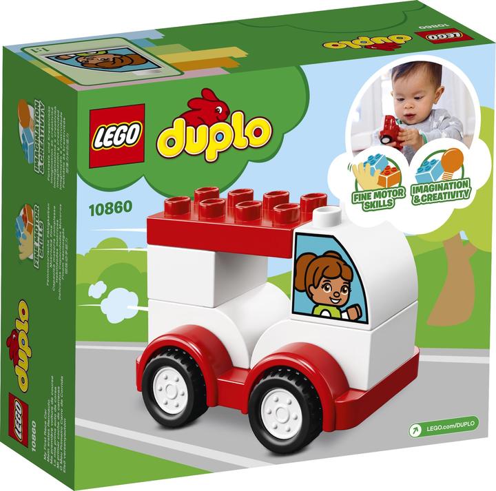 Actual product image LEGO My first racing car (10860)