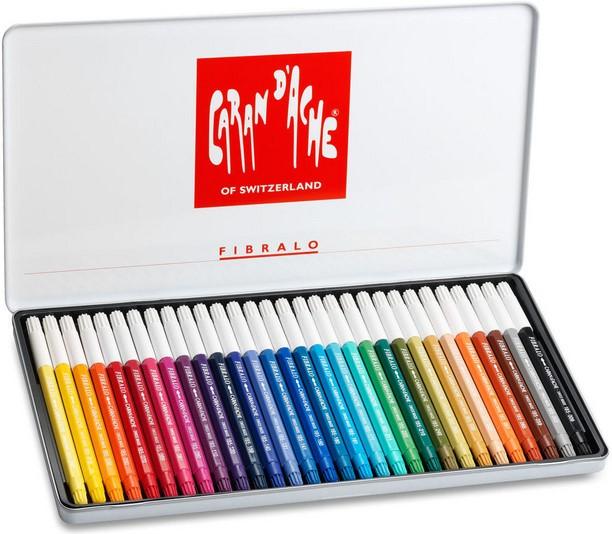 Actual product image Caran d'Ache Fibralo Metallschachtel (Multicoloured, 30 x)