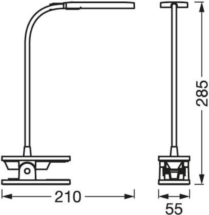 Produktbild Ledvance Panan Clip Square (80 lm)