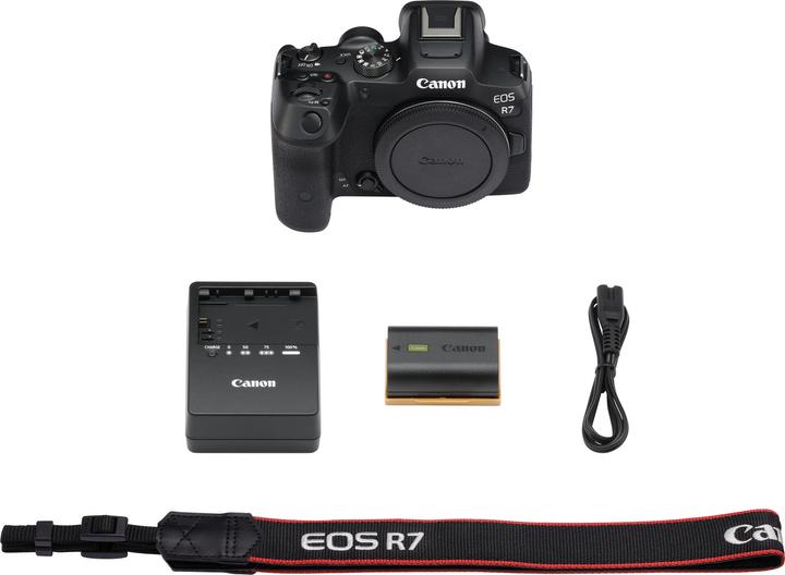 Actual product image Canon EOS R7 (32.50 Mpx, APS-C / DX)