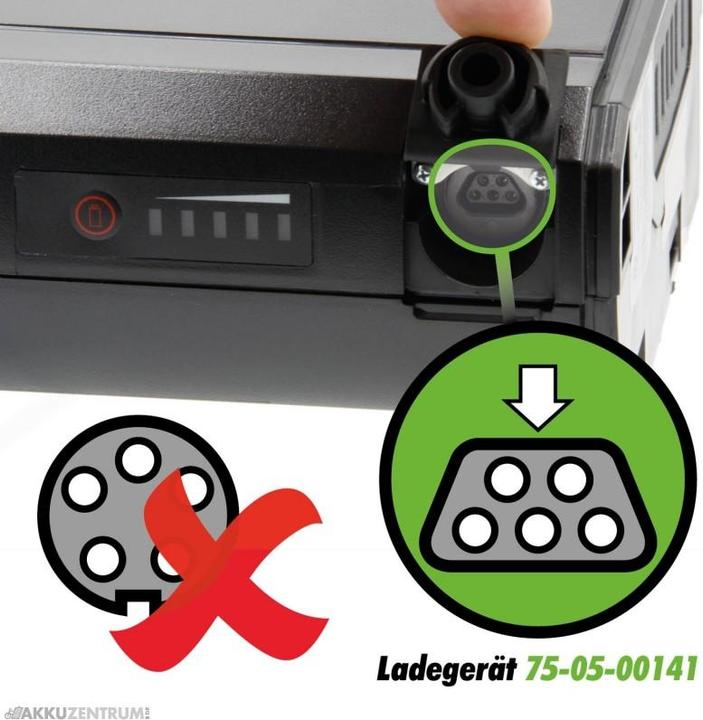 Produktbild Phylion E-Bike Akku Joycube RC1701 48V 8,8Ah JCEB480-8.8-R (CB04130021) - Gepäckträger (422.40 Wh, E-Bike Akku Schutzhülle)