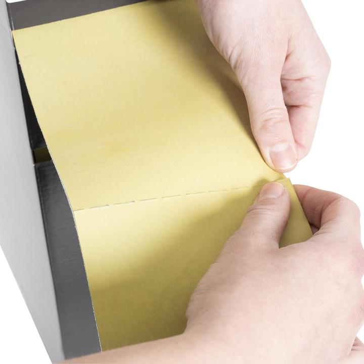 Produktbild Stier Schleifpapier auf Schaumunterlage P180 115 x 92mm 25m (P180)