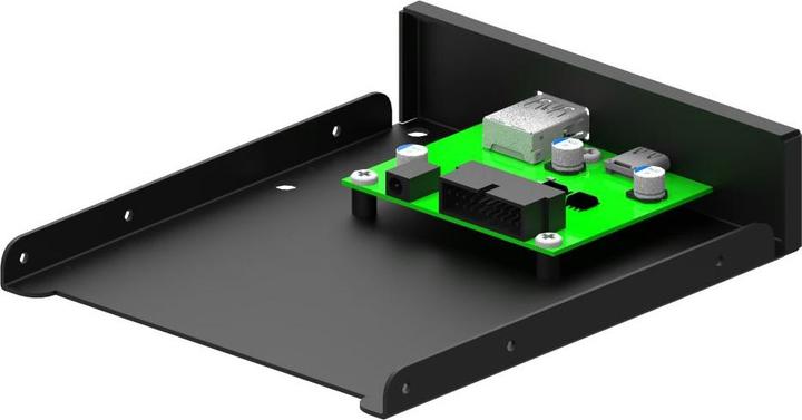 Produktbild Gembird Panel przedni 3,5" USB 3.1 Typ-A + Typ-C (USB 3.0)