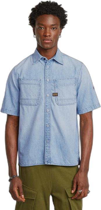 Immagine prodotto G-Star Camicia in denim con doppia tasca obliqua (XL)