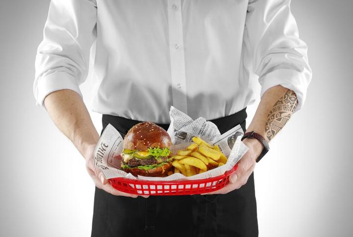 Image du produit Hendi Paniers de service style fast-food, rouge, pcs,x(H)mm
