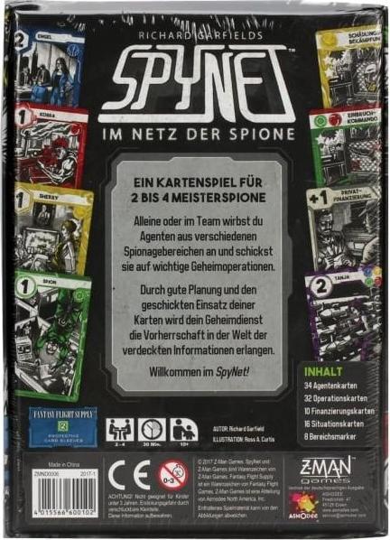 Actual product image Asmodée Spynet In The Web Of Spies (German)