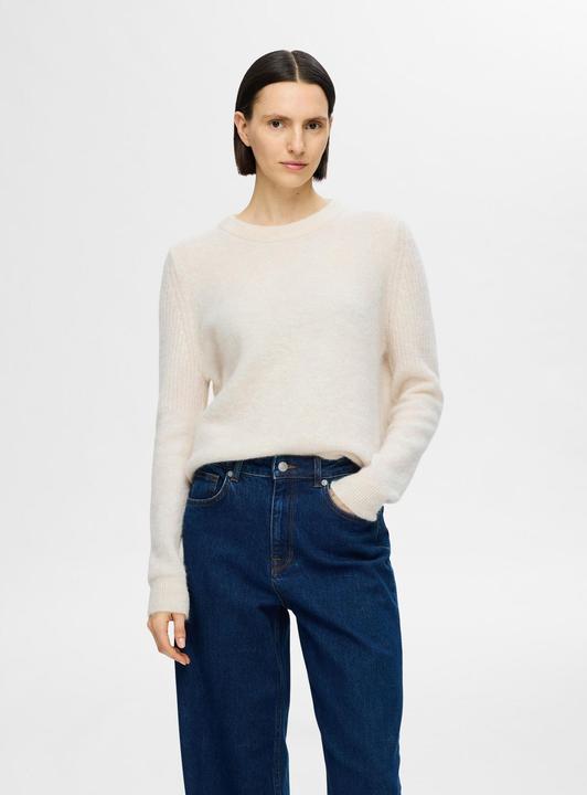 Produktbild Selected Femme Slfsia Ras Ls Knit O-Neck Noos (XXL)
