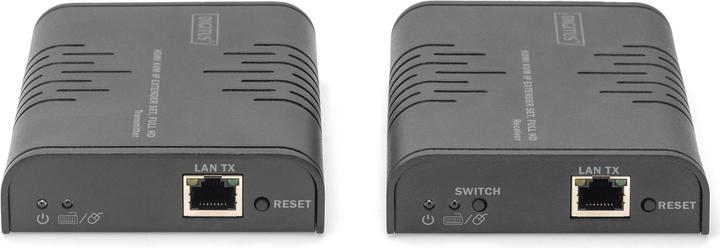 Produktbild Digitus IP KVM Extender Set, 120 m Punkt-zu-Multipunk, 1080p/60Hz