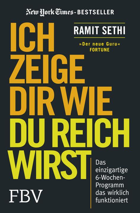 Actual product image Ich zeige Dir wie Du reich wirst (German, Ramit Sethi, 2020)