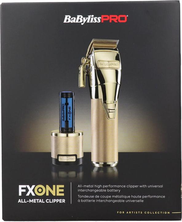 Immagine prodotto BaByliss Pro Tagliacapelli Fxone Gold interamente in metallo