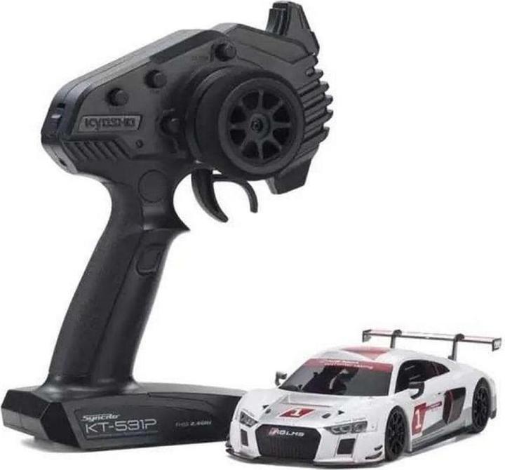 Produktbild Kyosho MINI-Z MR-04 Audi R8 LMS, Weiss ARTR, 1:27 (ARR Almost-Ready-to-Race)