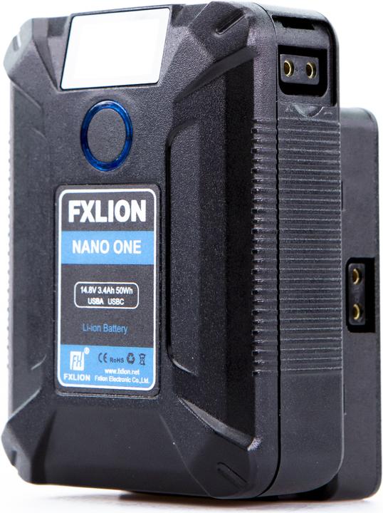 Immagine prodotto Fxlion Piastra Nano V-Mount con gancio (Accessori video vari)