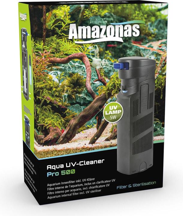 Produktbild Amazonas Aqua UV-Cleaner Pro 500 (Innenfilter, Süsswasser, Salzwasser)