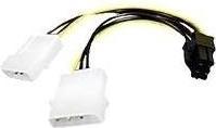 Immagine prodotto Delock Doppio adattatore PCIe 4P-6P