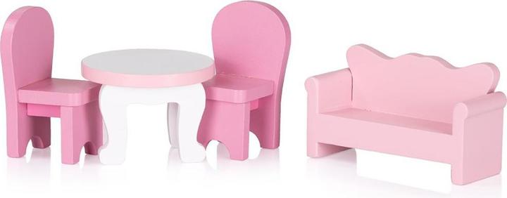 Produktbild Chipolino Holz-Puppenhaus 7-teilig