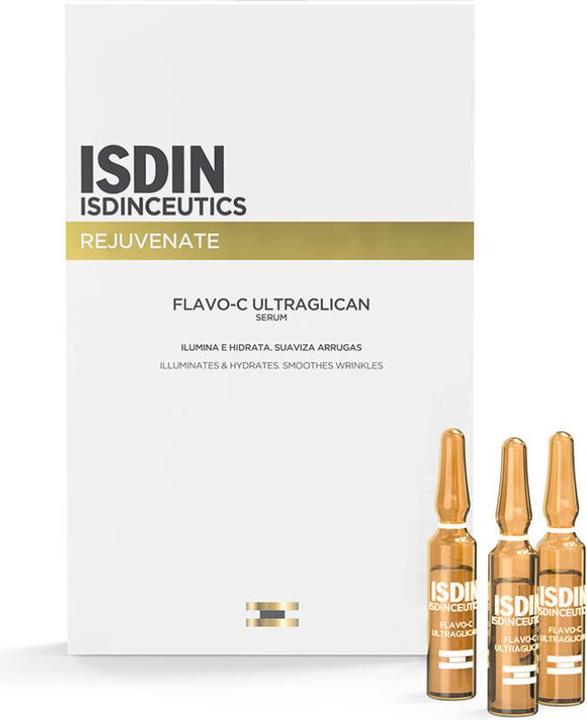 Actual product image Isdin ISDINCEUTICS flavo-c ultraglican 10 x 2 ml (20 ml)