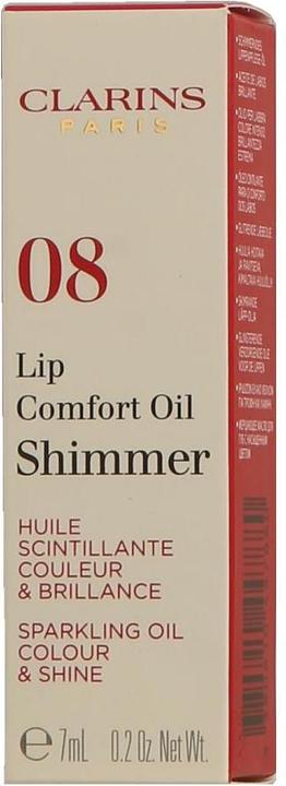Immagine prodotto Clarins Olio Lip Comfort - Shimmer Burgundy Wine 08 (08 Vino di Borgogna)