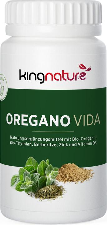Kingnature Oregano Vida Kapsel 614 mg (60 Stück, Kapseln, 75 g)