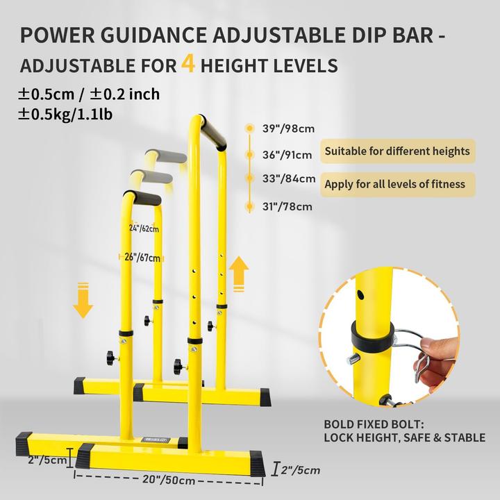 Actual product image Power guidance Dip Barren Set