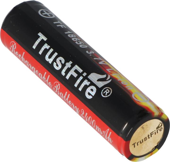 Actual product image Trustfire Akku 18650 geschützt (1 pcs., 18650, 2400 mAh)