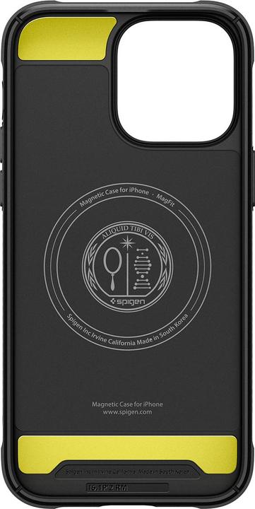 Actual product image Spigen Rugged Armor Mag Magsafe Iphone 14 Pro Matte Black (Apple iPhone 14 Pro)