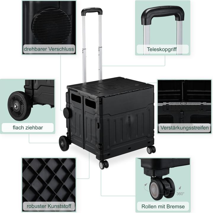 Actual product image Relaxdays Shopping cart