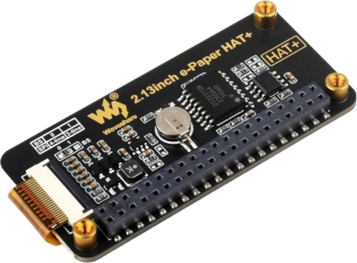 Actual product image WaveShare 2.13inch E-Ink Display HAT+ for Raspberry Pi