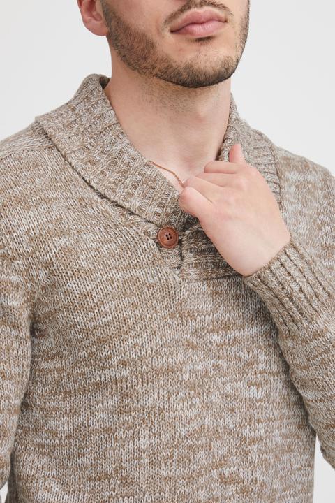 Immagine prodotto Solid Phil Maglione In Maglia Grossa Pullover Maglieria Da Uomo Con Collo A Scialle In Cotone 100% (XL)