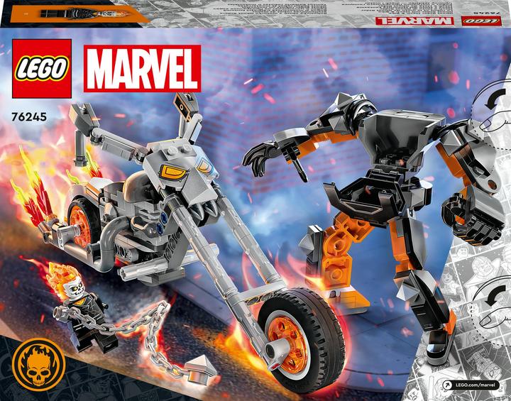 Produktbild LEGO Ghost Rider mit Mech & Bike (76245, LEGO Marvel)