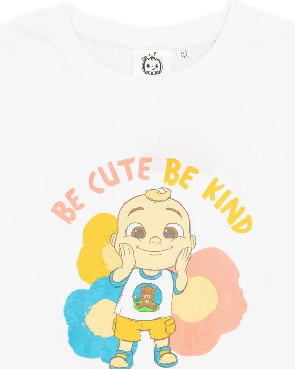 Immagine prodotto Cocomelon Maglietta a maniche lunghe Be Cute Be Kind delle ragazze (92)